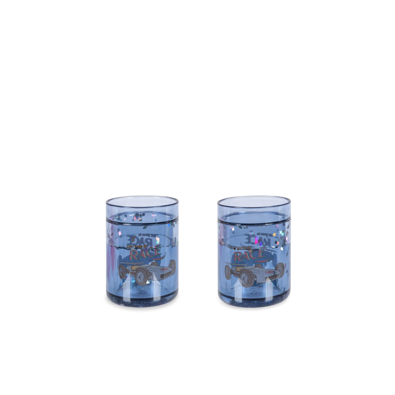 Konges Sløjd | 2 Pack Glitter Cups | Race