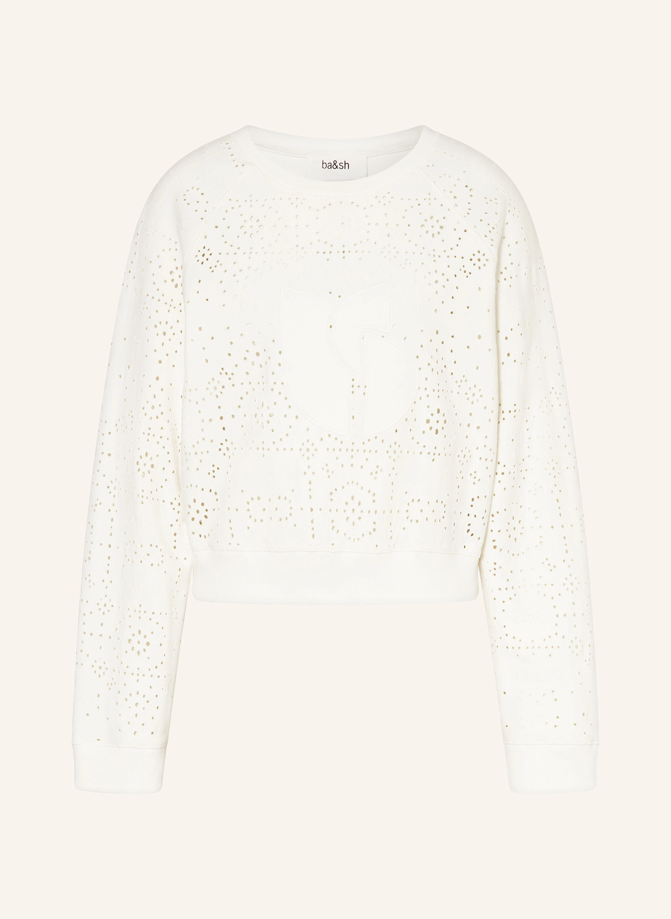 ba&sh Sweatshirt LARSON mit Lochspitze