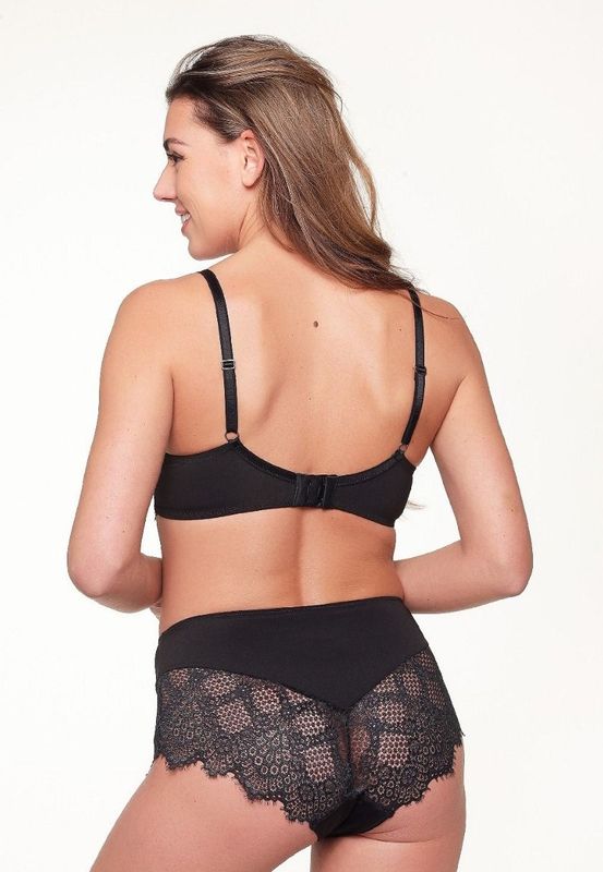 LingaDore Beugel Bh Peacock - Zwart