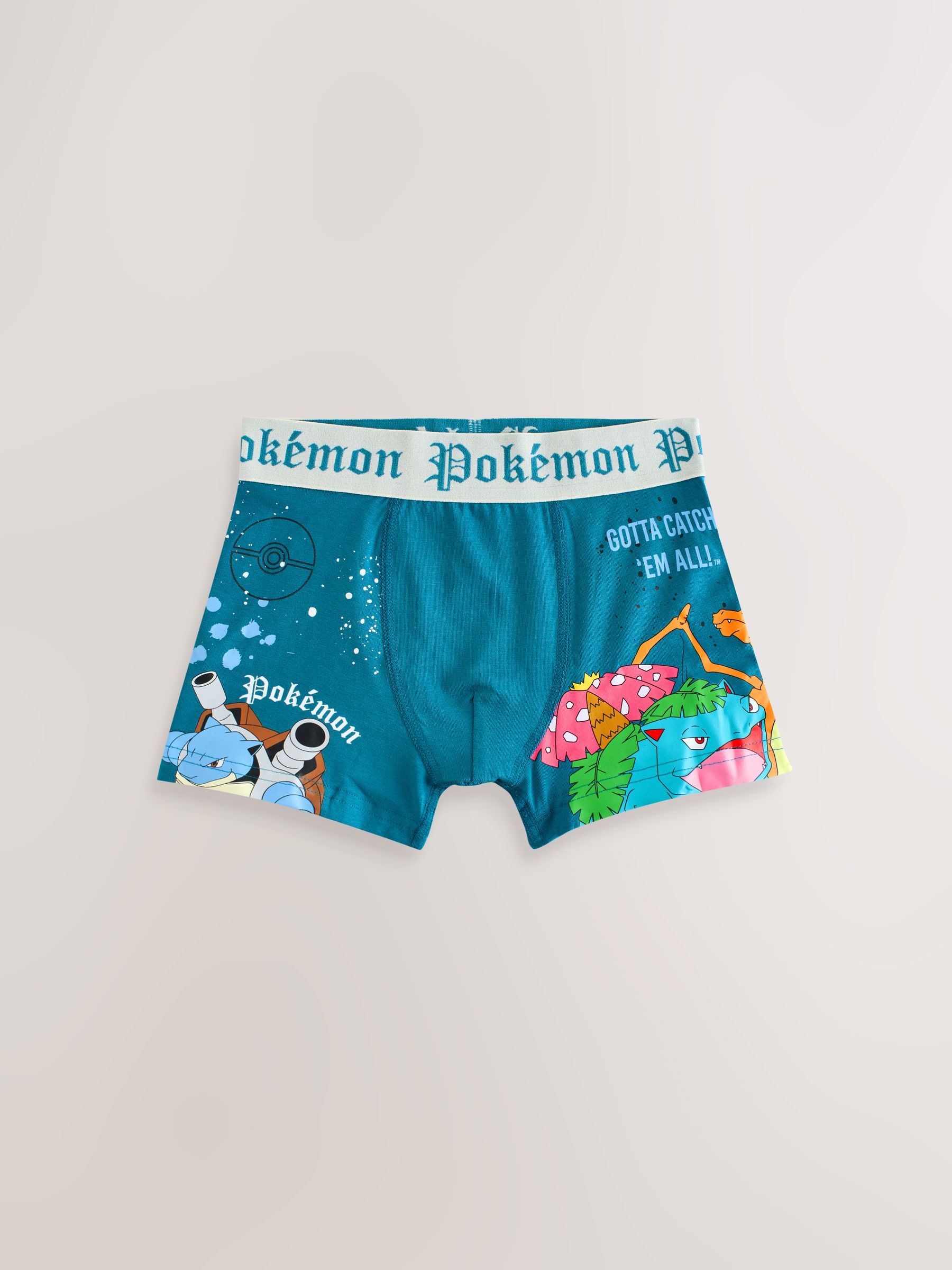 Multi - Pokemon Trunks 3 Pack (5-12jaar)