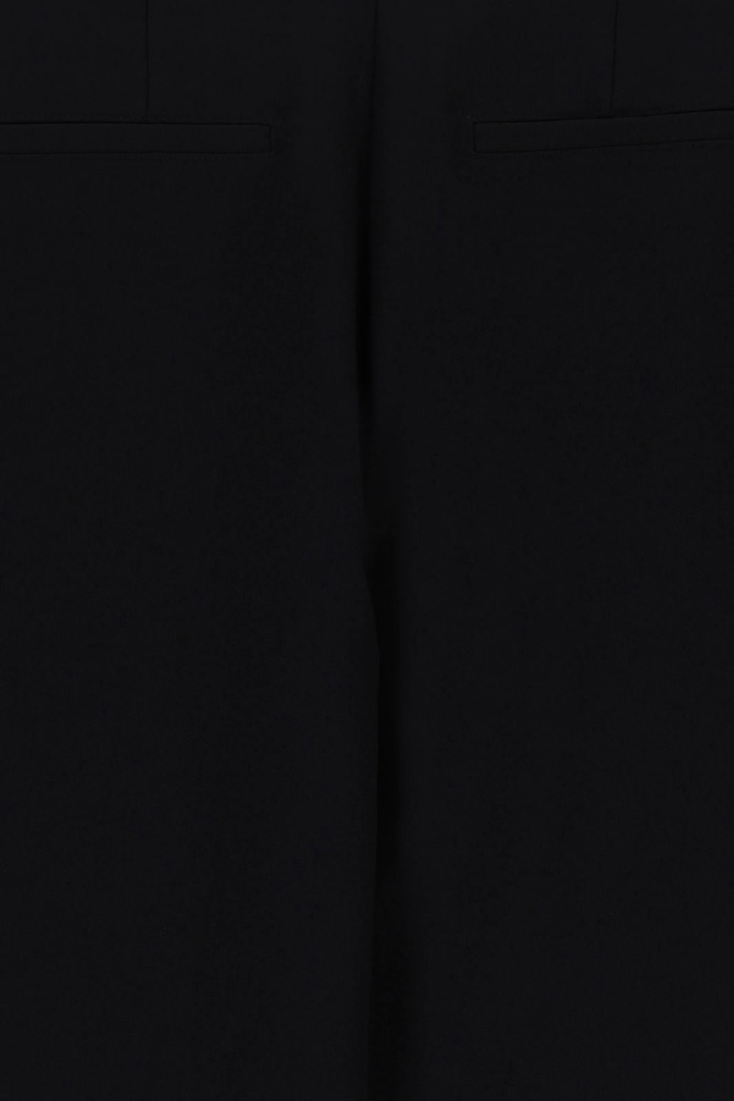 Donkerbruine wide leg pantalon