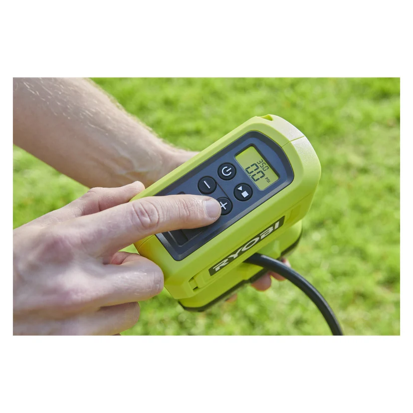 Batteridrevet miniluftpumpe 18 V
