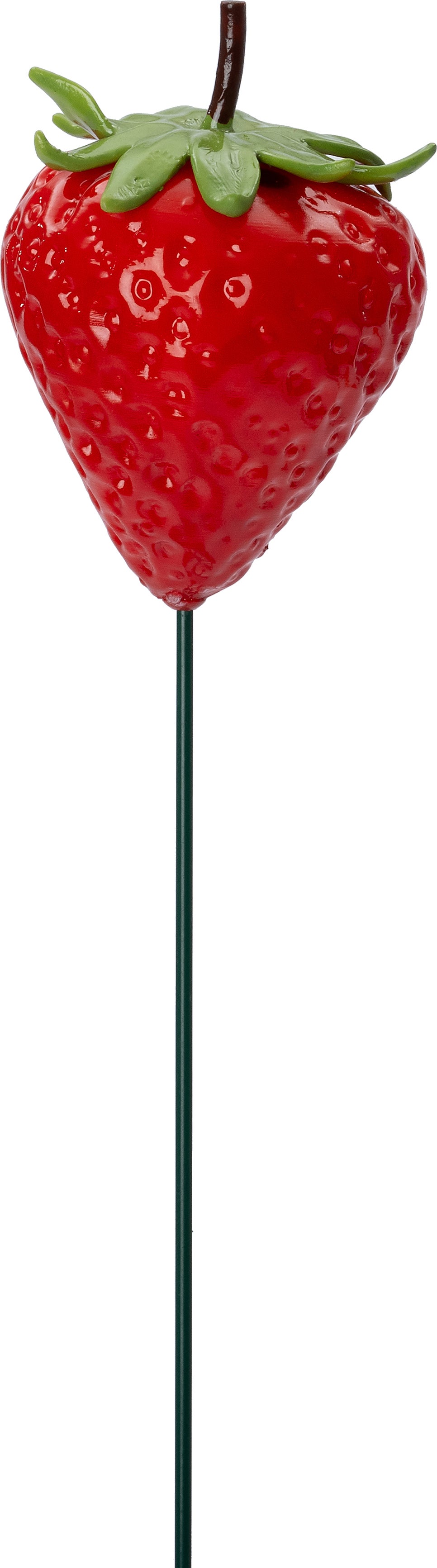 Intratuin tuinsteker aardbei rood 6,5 x 6,5 x 66 cm