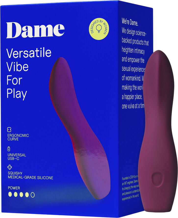 Dame Products Dip 2 Versatile Vibrator Pink Pink