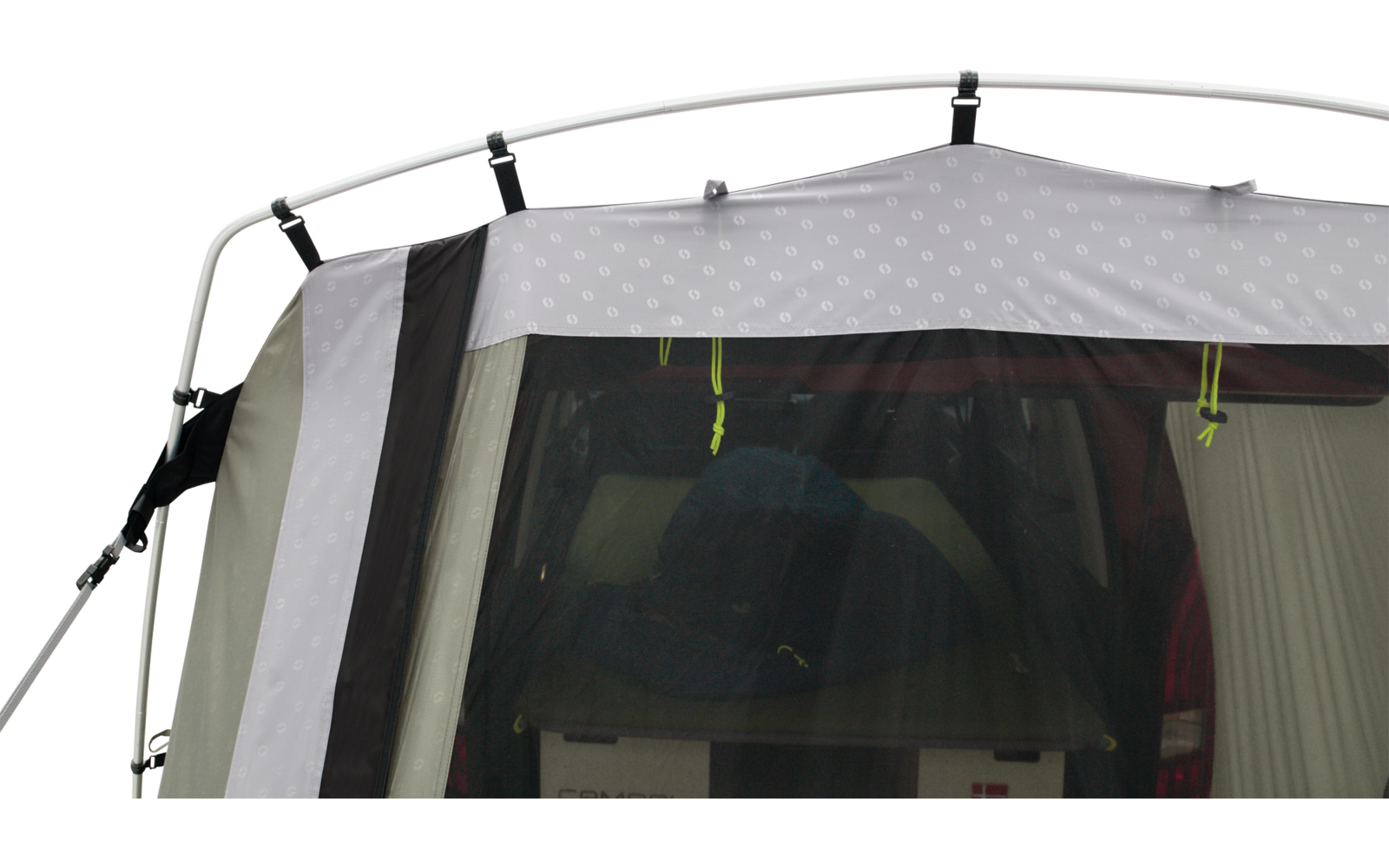 Outwell Sandcrest S Vorzelt / Heckzelt für Minivans 2 bis 3 Personen Grün