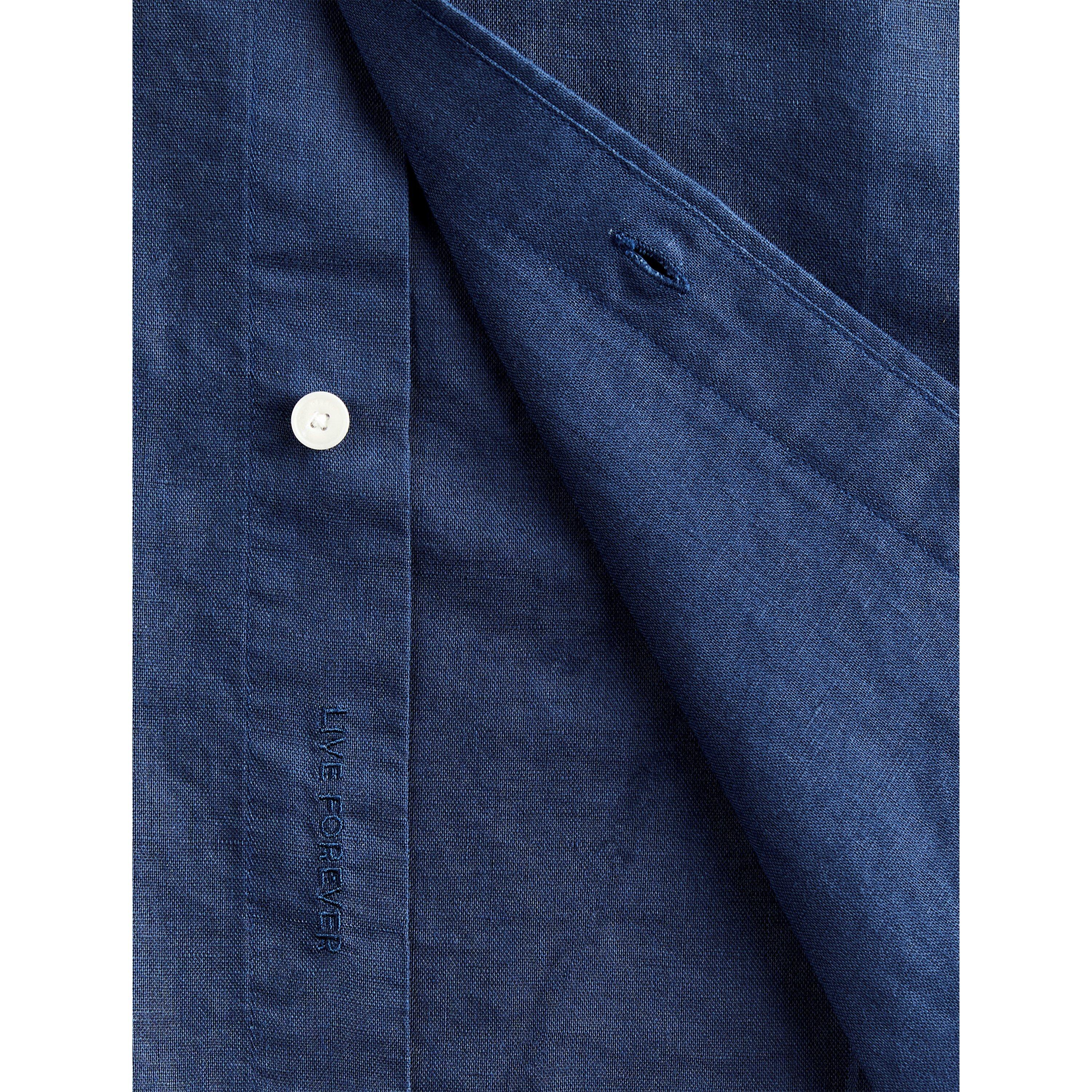 Pretty Green PG Linen SS Shirt Sn33