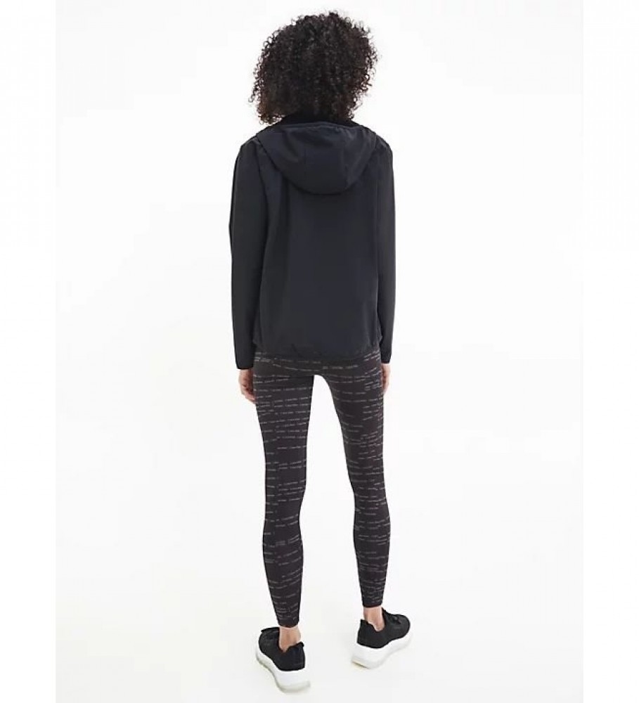 Jaqueta Calvin Klein Woven Preta