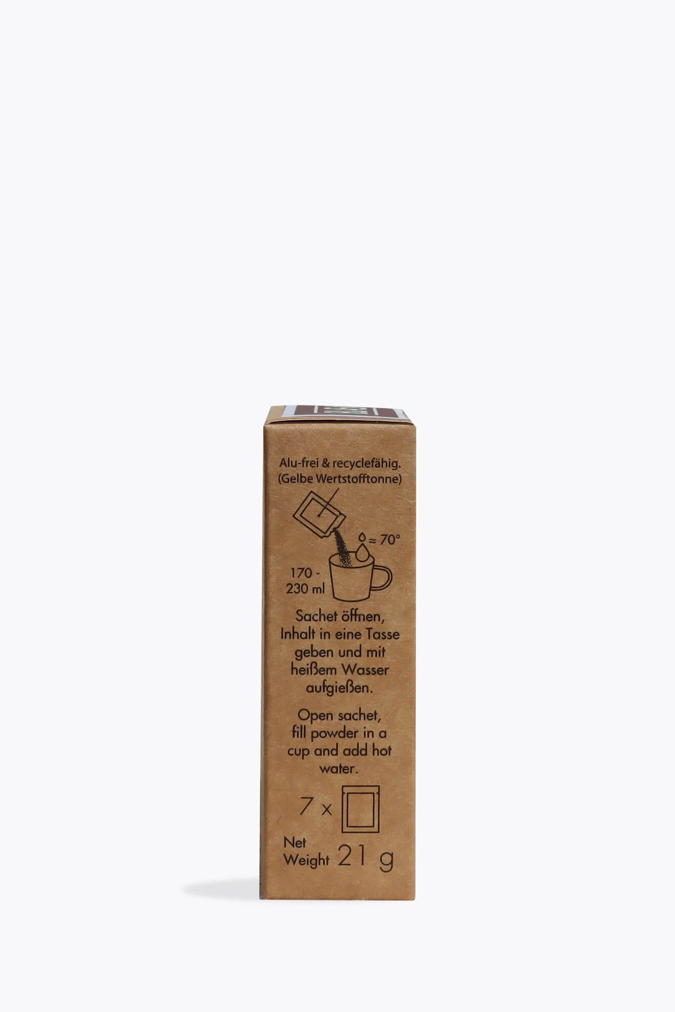 BLÆK Organic Instant Coffee No. 3 Dark Blend 21g