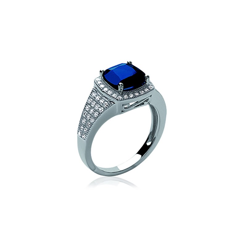 Bague Femme - Argent 925 - Oxyde de zirconium