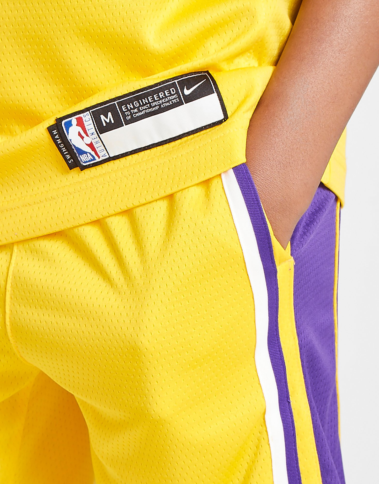 Nike Maillot NBA LA Lakers James #23 Junior