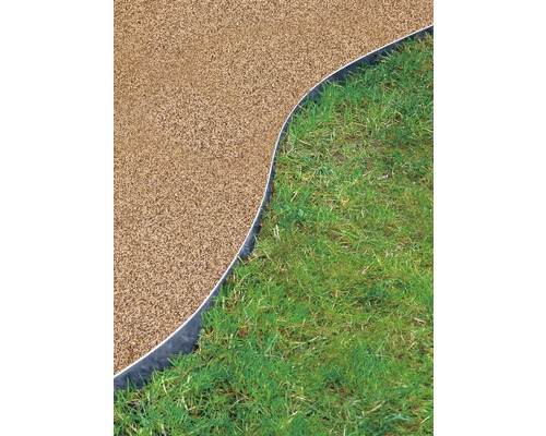 Bellissa metalen gazonrand 118x19,5 cm verzinkt