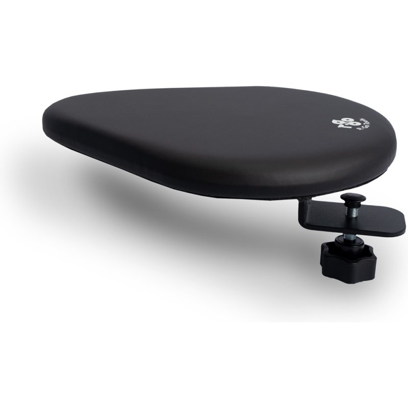 R-Go Tools Accoudoir R-Go split, accoudoir ergonomique en deux parties, réglable, symétrique, avec mousse souple, noir