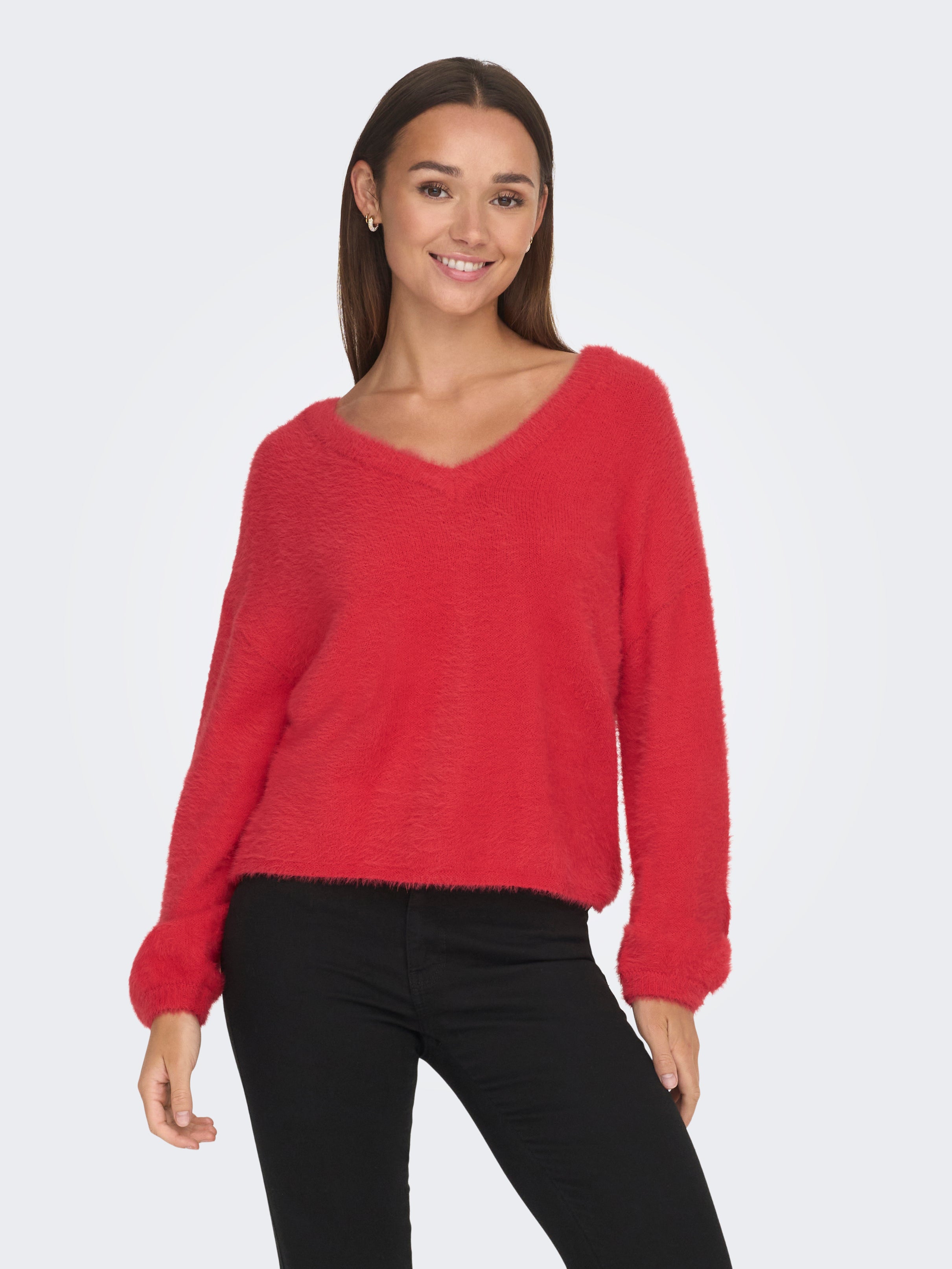 JDYJOLA Strickpullover Bittersweet