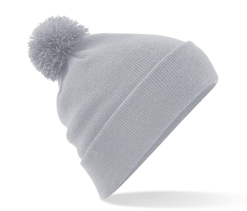 Beechfield BF426 - Chapeau d'Hiver Élégant avec Pompon en Fausse Fourrure