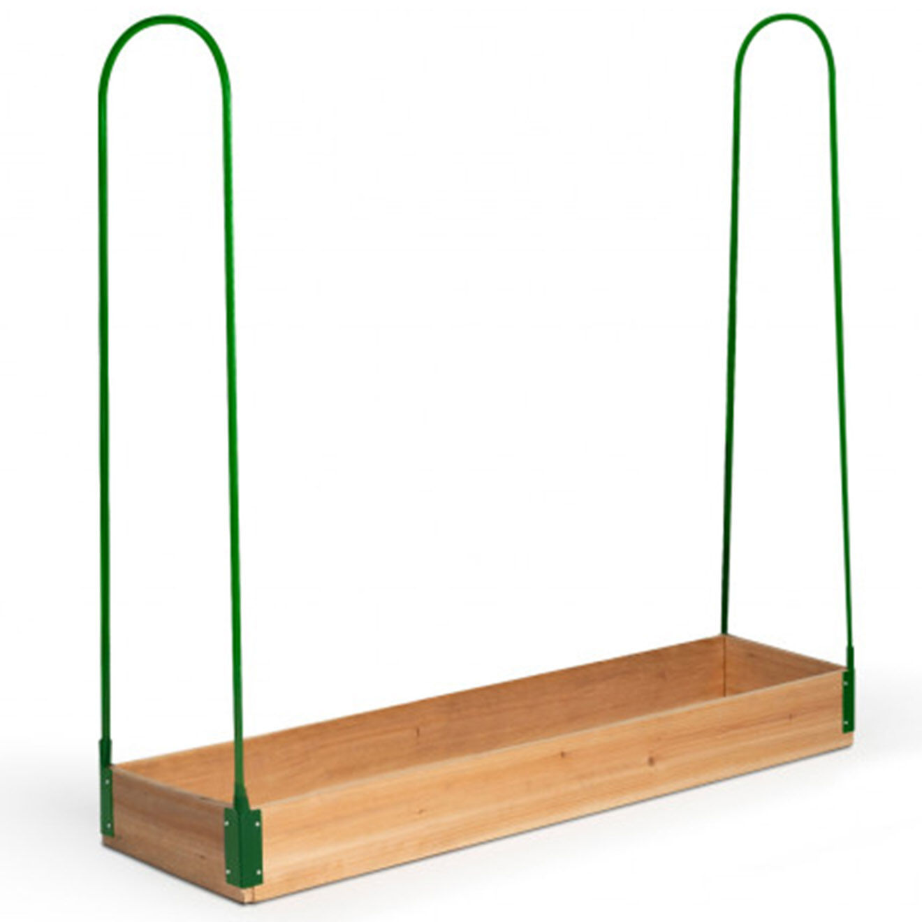 Pratik Garden Serre de potager Aroma Modula Tomato bois naturel/vert/noir - 115x80x54 cm