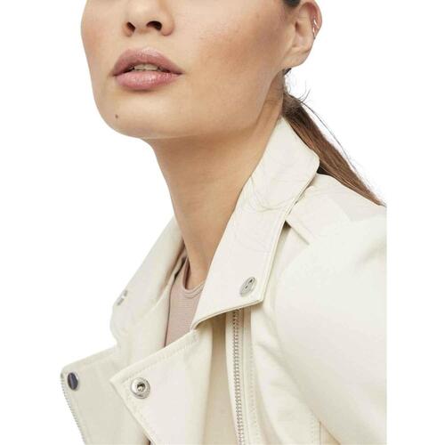 Vila - VICARA COATED JACKET Beige