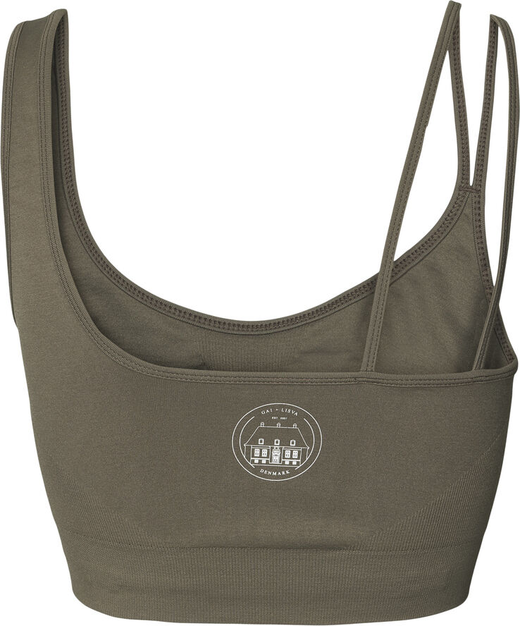 Gai&Lisva Sally Yoga Top Peppercorn