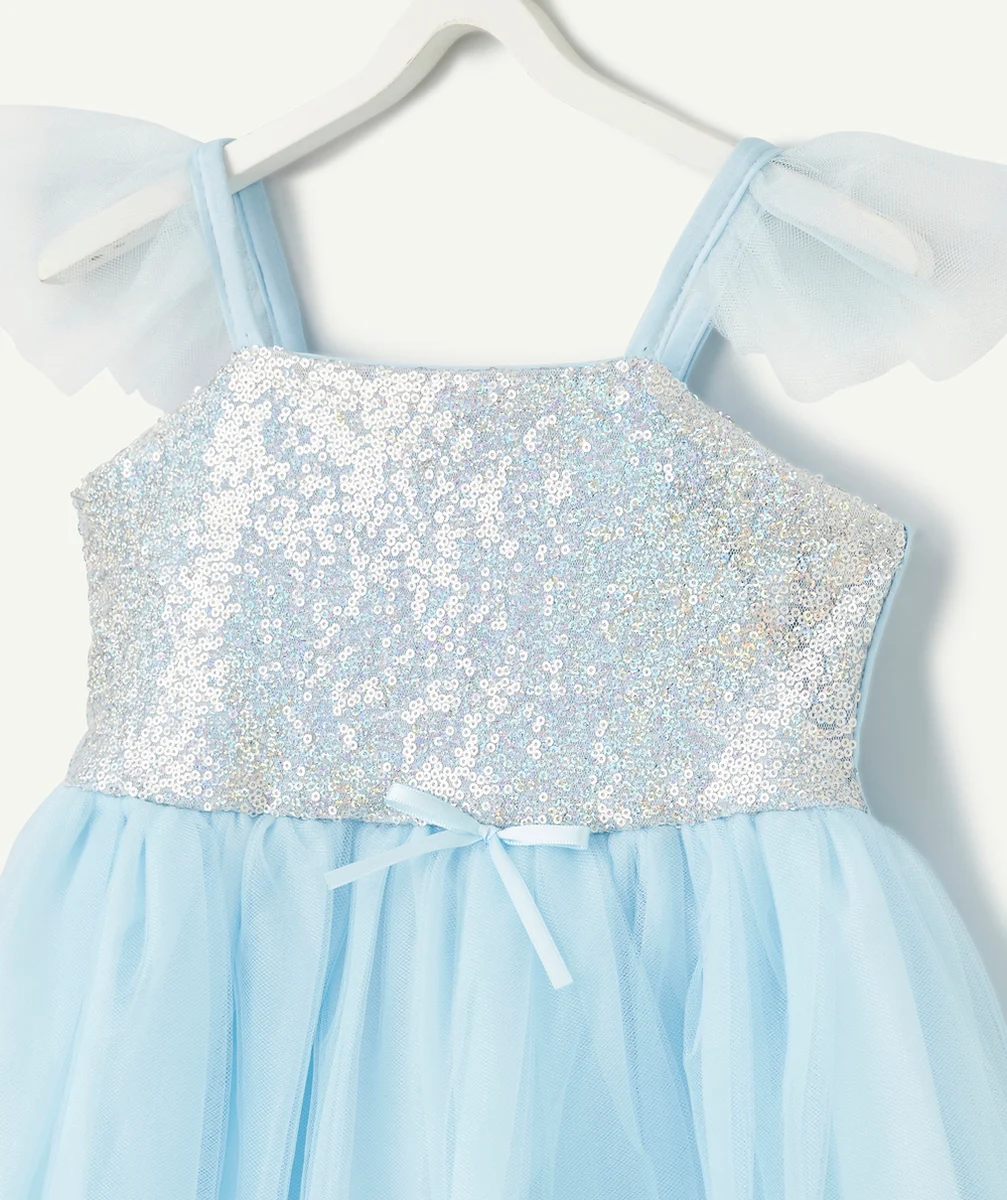 GREAT PRETENDERSDÉGUISEMENT ROBE DE PRINCESSE AVEC SEQUINS BLEUS