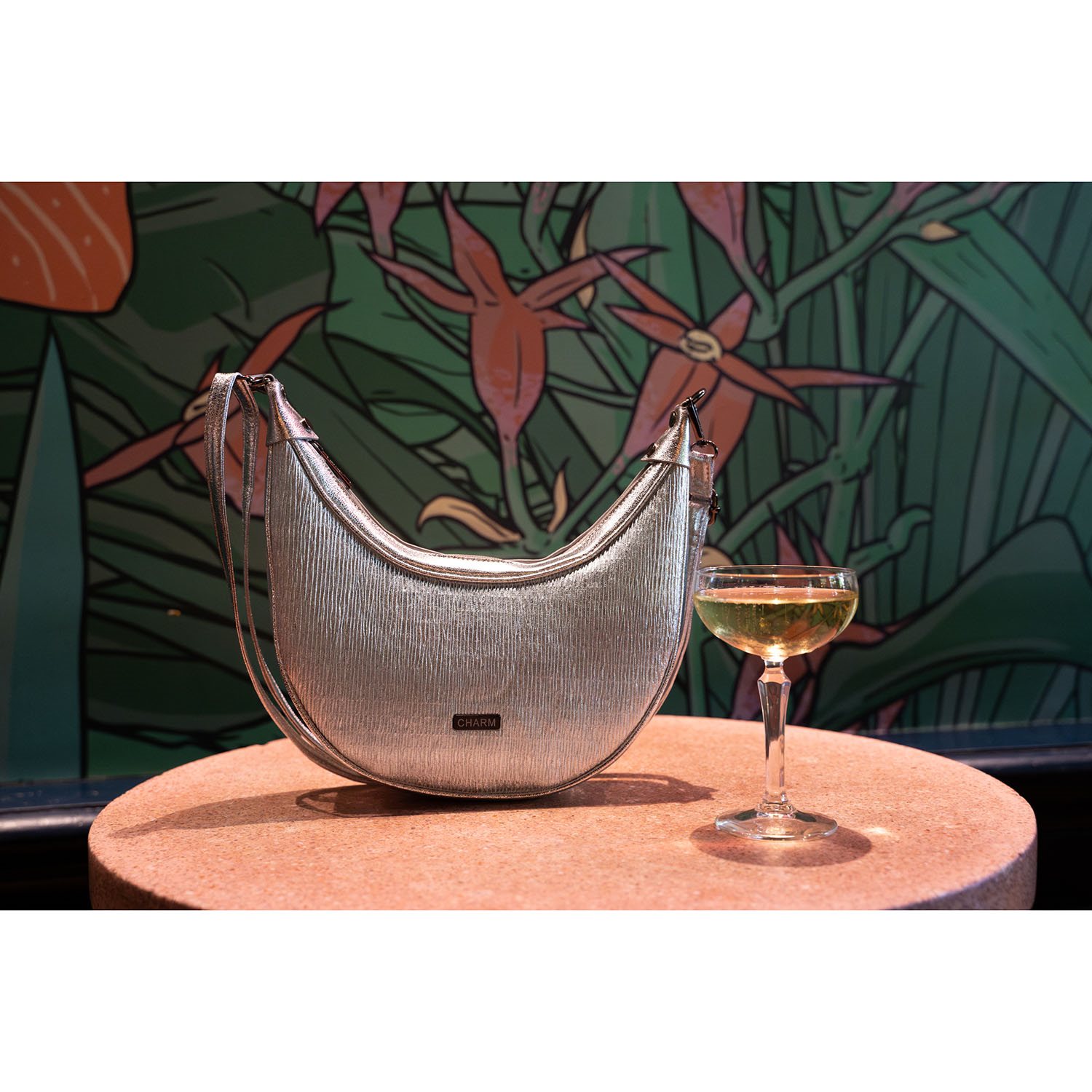Charm London Kingsway Shoulderbag silver