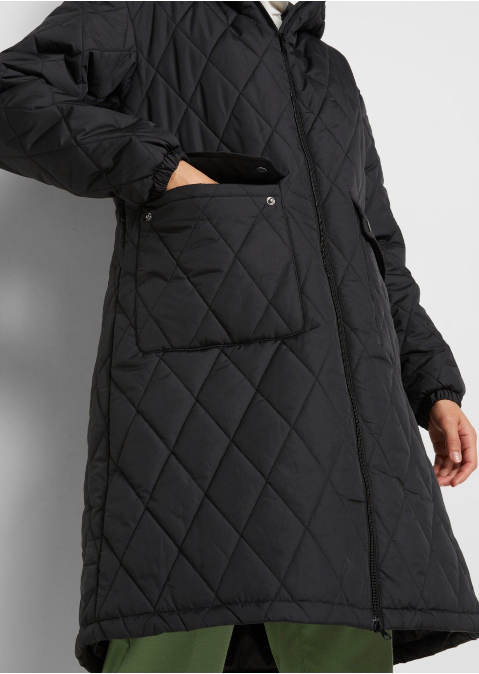 Manteau matelassé avec capuche