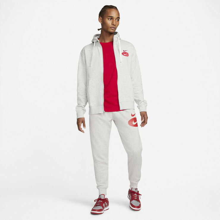 Nike Sportswear Swoosh League Fleece Haettetroje Grå
