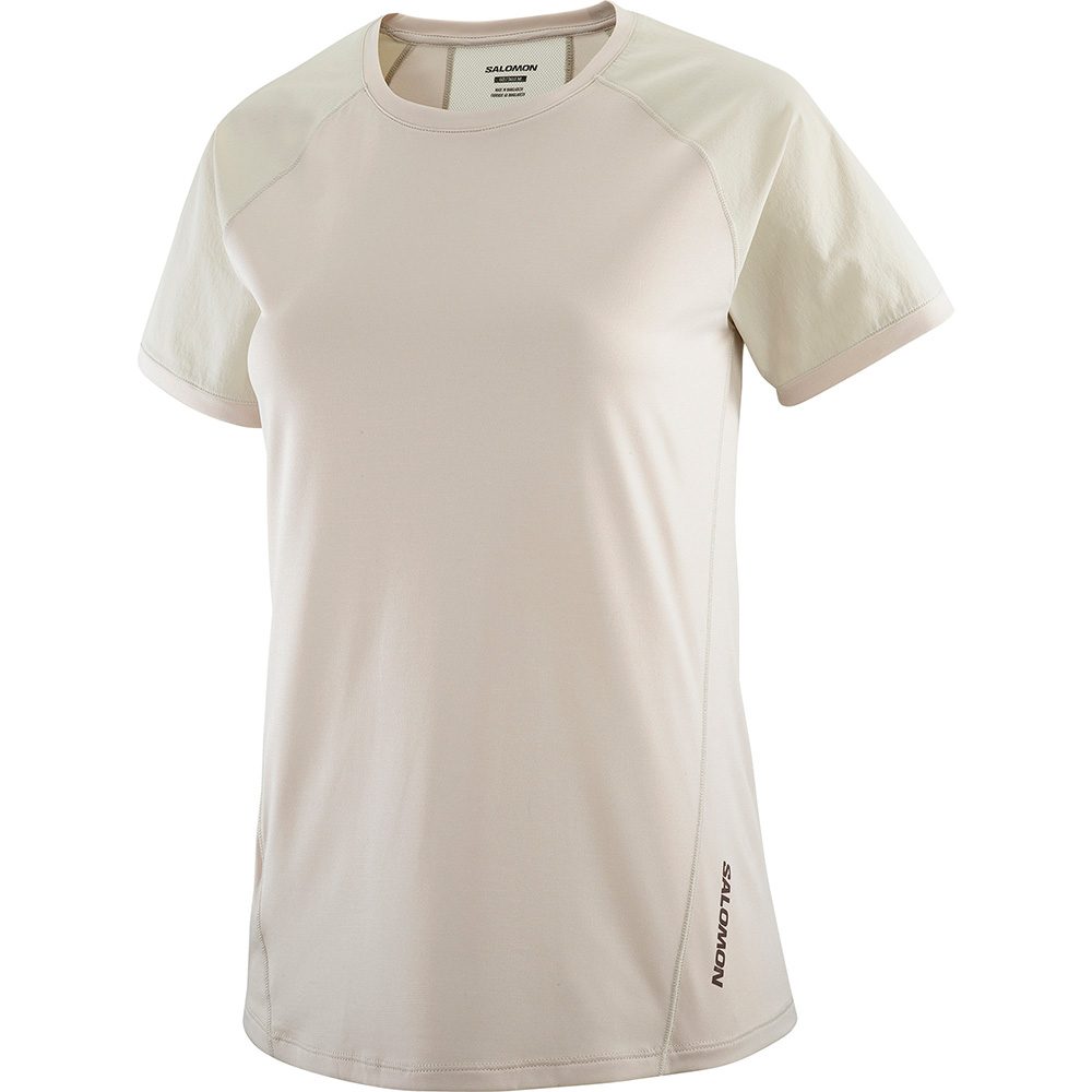 Salomon Outline T-Shirt Damen rainy day