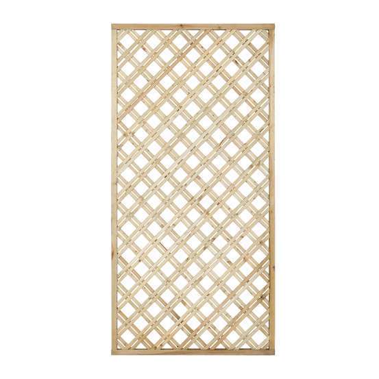 Panneau Treillis Leolynn naturel 90x180cm