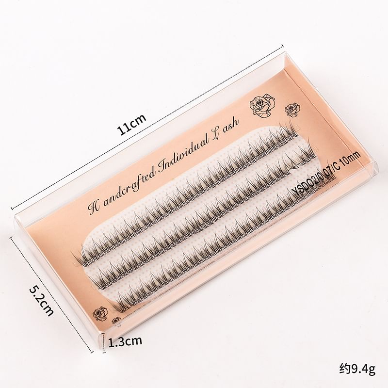 Lashie - Natuurlijke, luchtige cluster valse wimperextensions