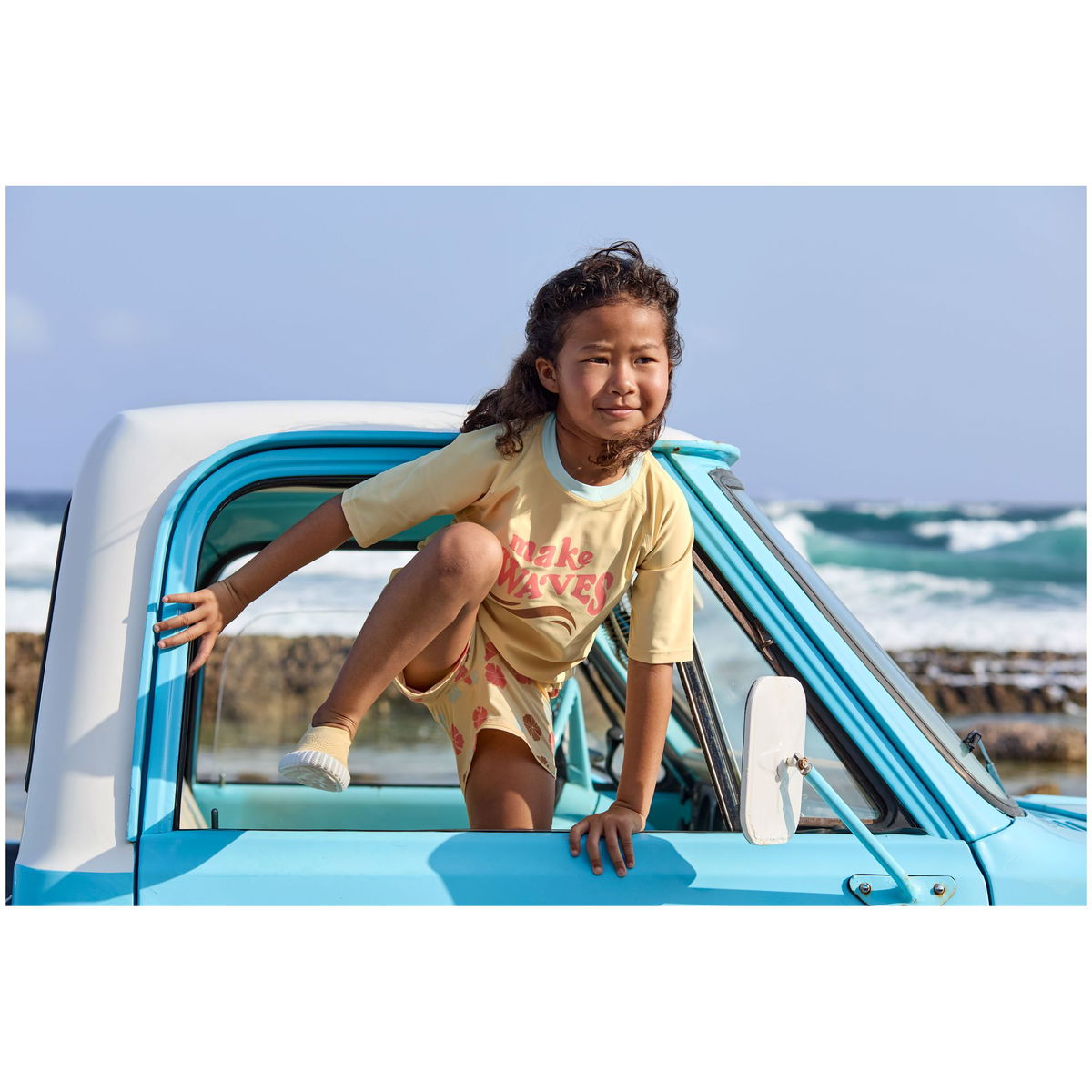 LässigLässig   Boardie Shorts Kids flowers vanilla 116