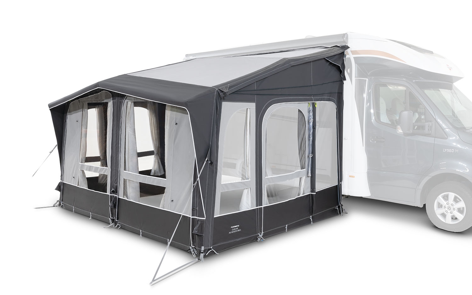 Dometic Club AIR All-Season 390 S Aufblasbares Ganzjahresvorzelt Breite 3,9 m Höhe 235 – 265 cm