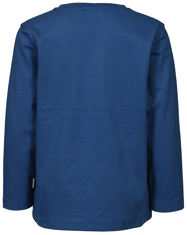 Langarmshirt POWER mit Wendepailletten in arctic blue