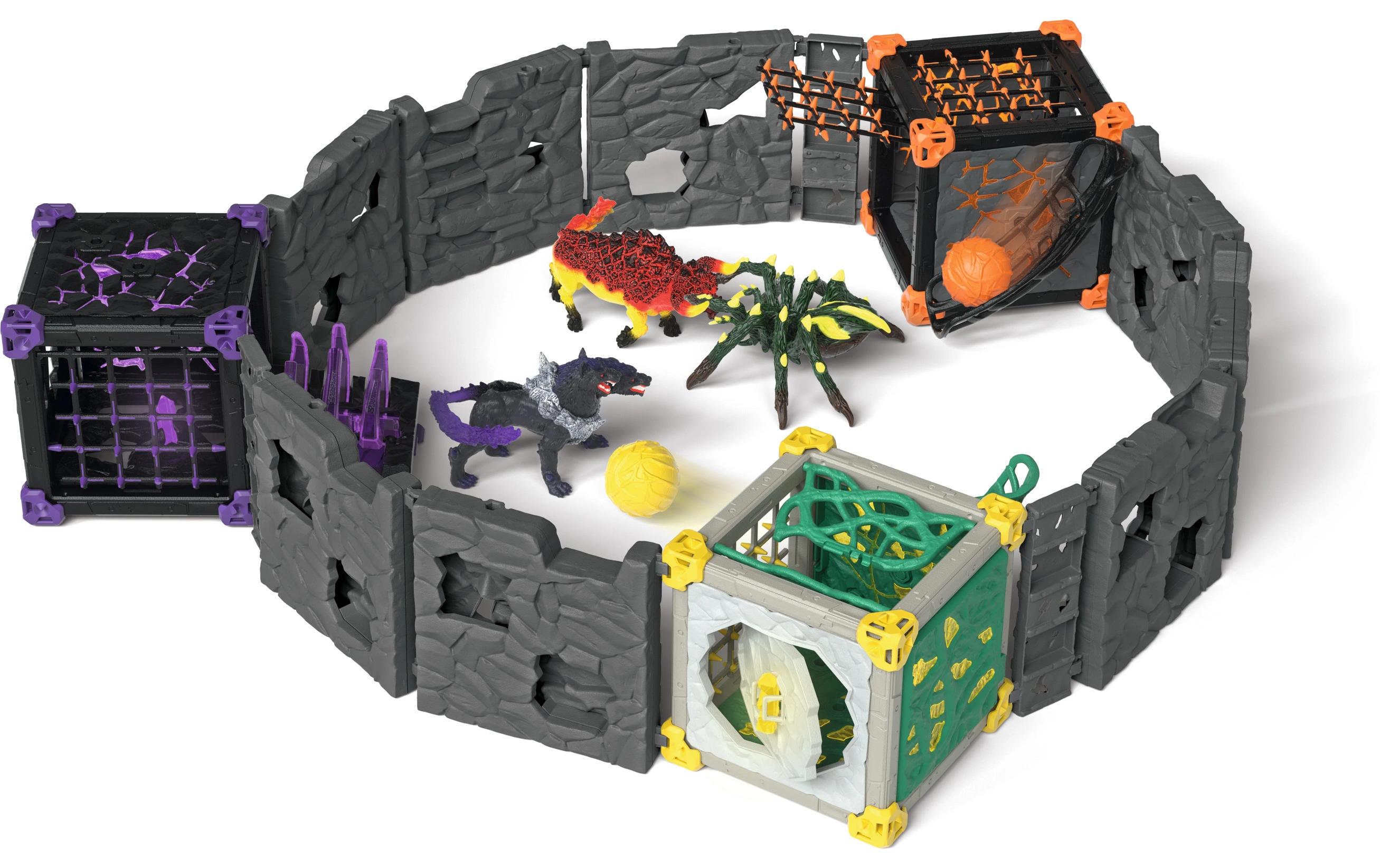 Spielfigurenset BattleCave Arena: Lava vs. SchattenDetailreiches Spielset für spannende Abenteuer