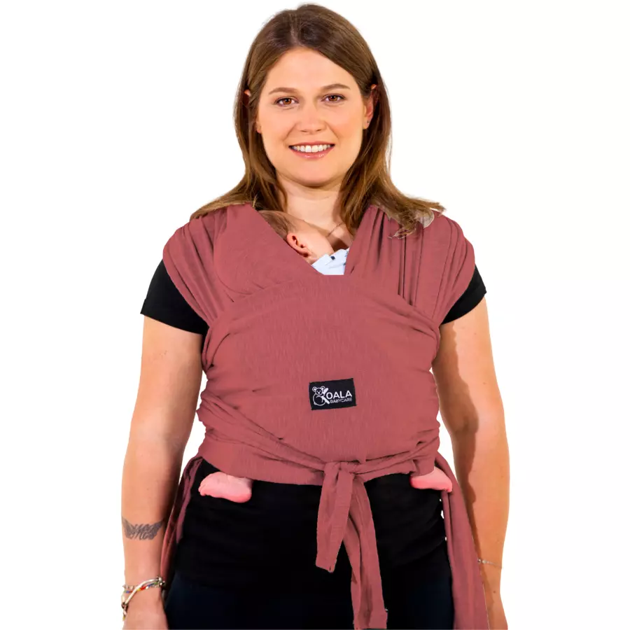 KOALA BABYCARE® Babytragetuch bordeaux