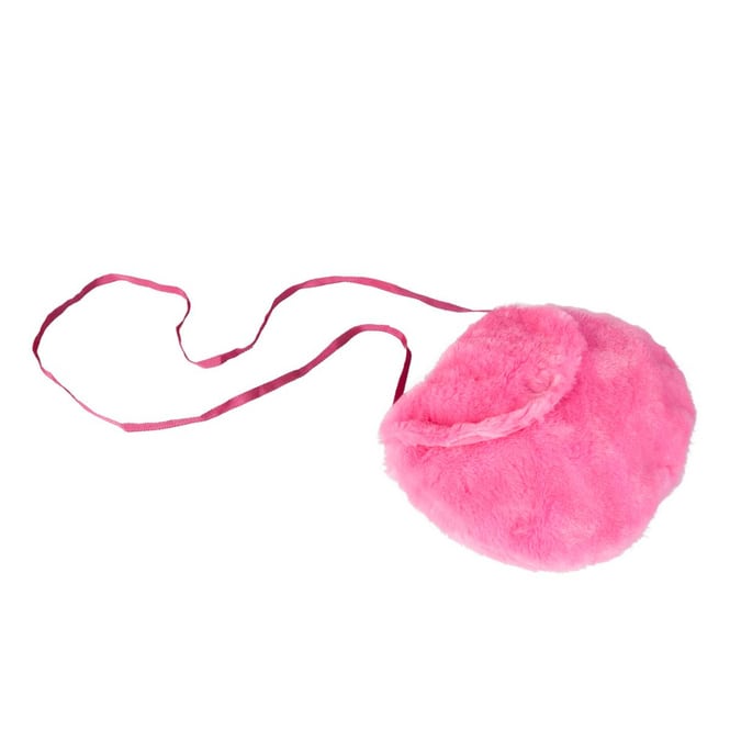 Umhängetasche aus Plüsch