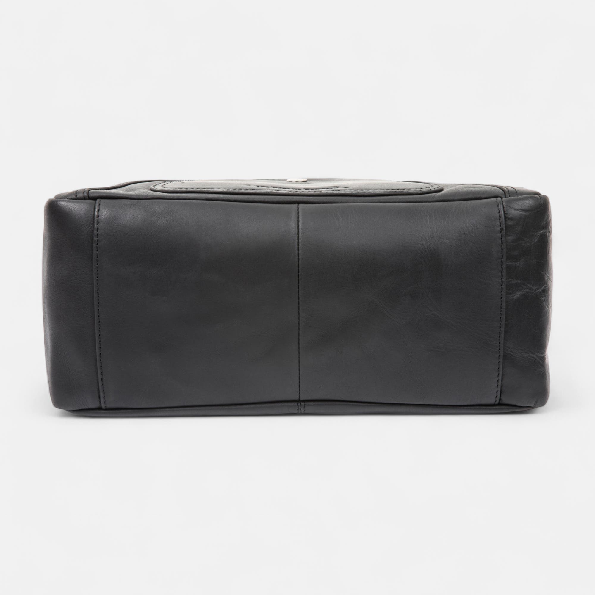 Sac à main en cuir noir