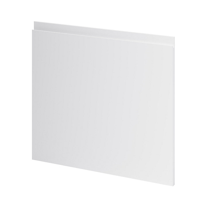 Porte de colonne de cuisine Garcinia gris clair brillant L. 60 cm x H. 55 cm GoodHome