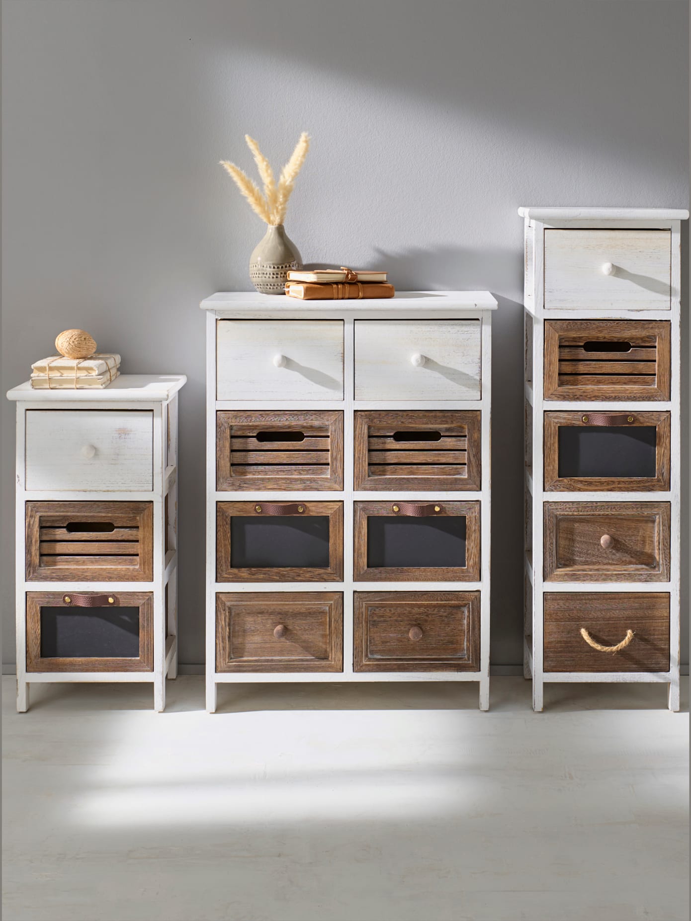 Commode bois massif de paulownia