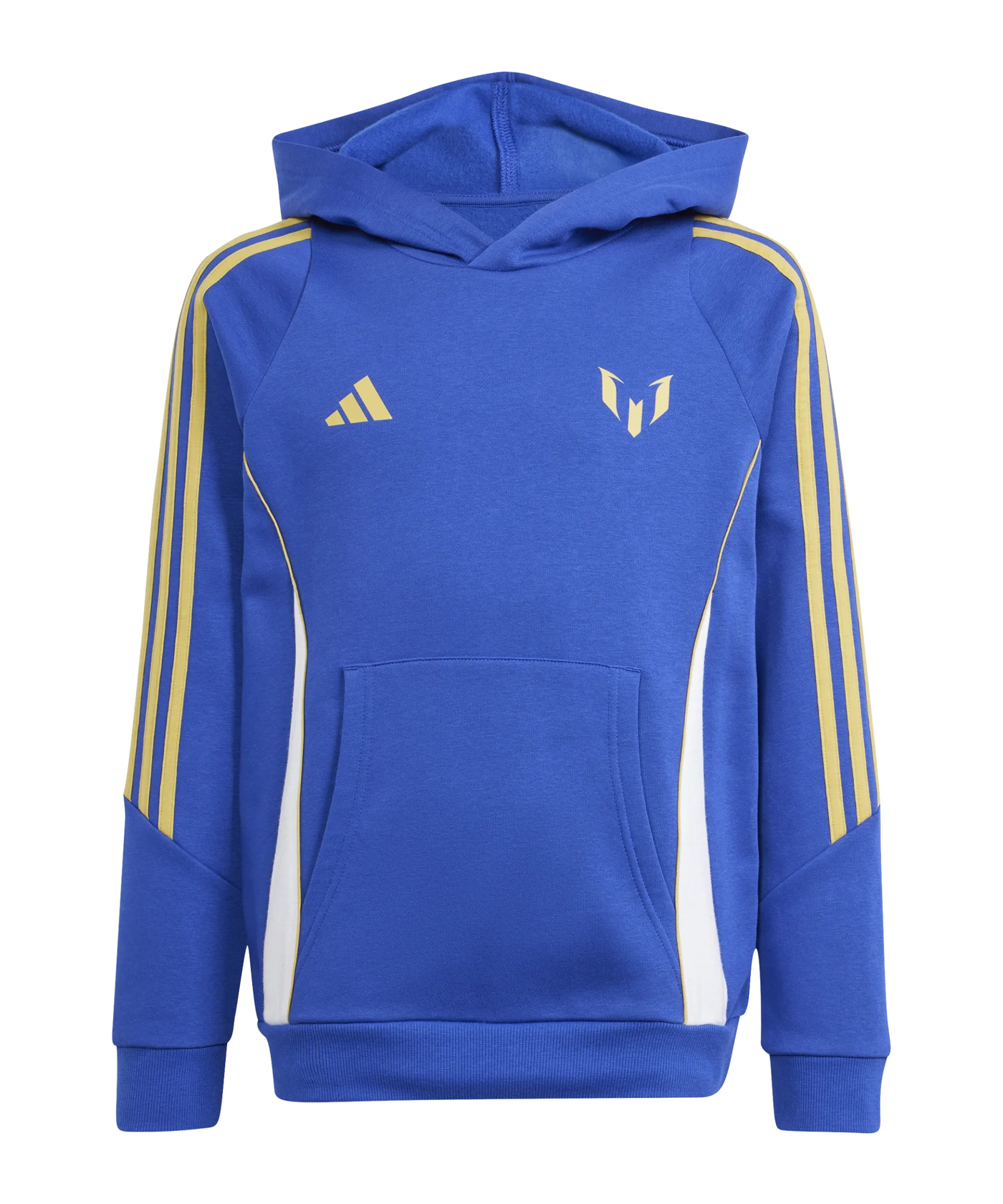 adidas Messi Hoody Kids Blau Weiss