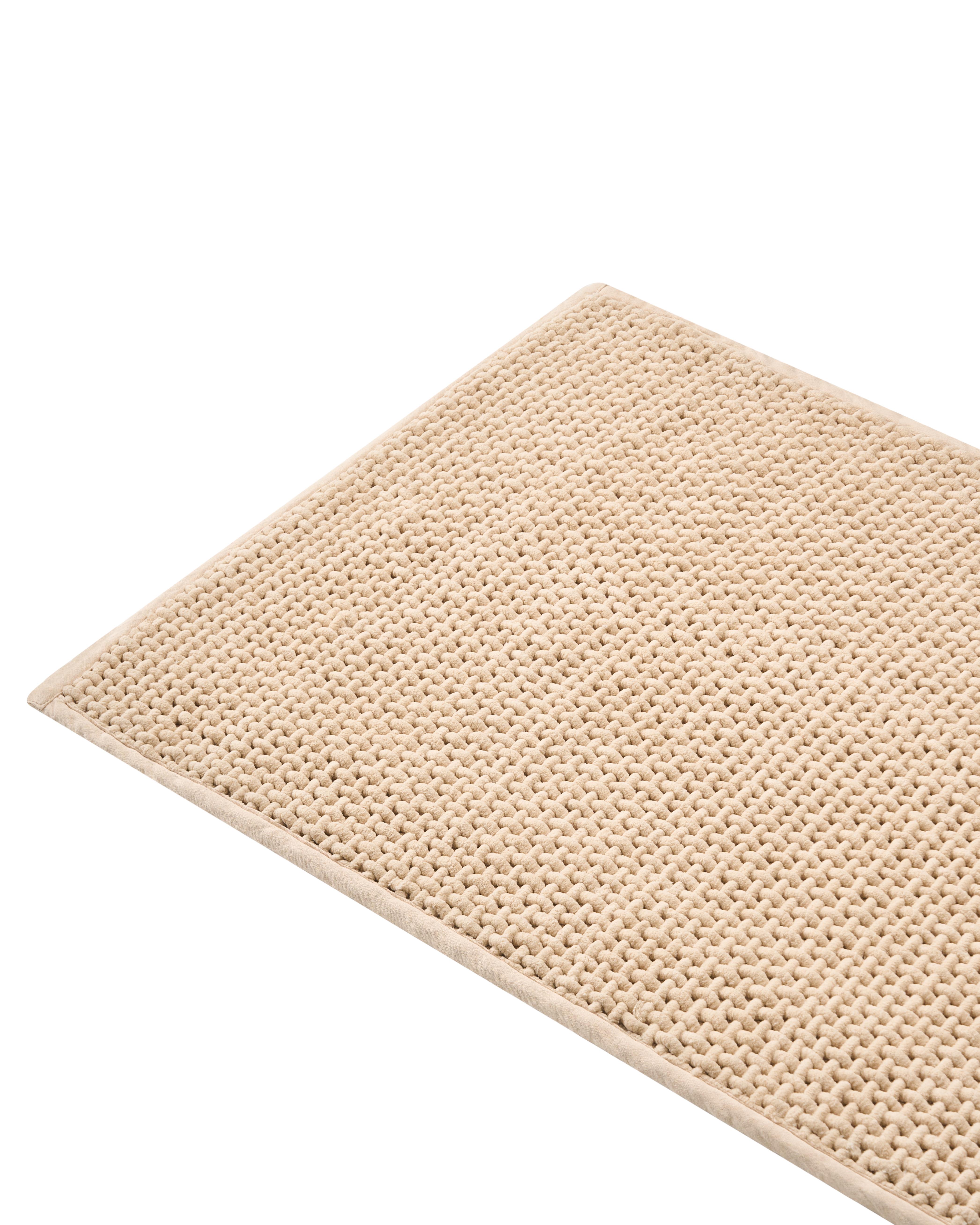 Badmat KARAD Beige 60 x 90 cm Katoen