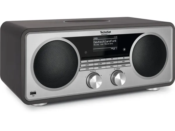 TechniSat DigitRadio 602 - Audiosystem - 70 Watt (Total) - sølv, antracite