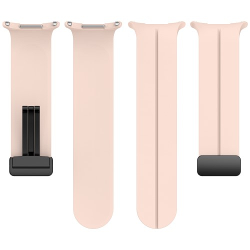 Samsung Galaxy Watch Ultra (47mm) Silikon Armband mit Magnet-Verschluss (Gelenkumfang: 140-215mm) - Rosa