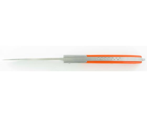 Le Bitord G10 orange - 1 mitre Couteau de poche par David Ponson
