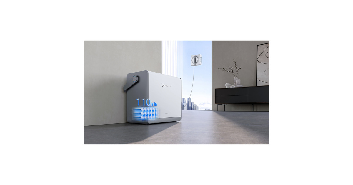 ECOVACSWINBOT W2 PRO raamreiniger  (Wit)