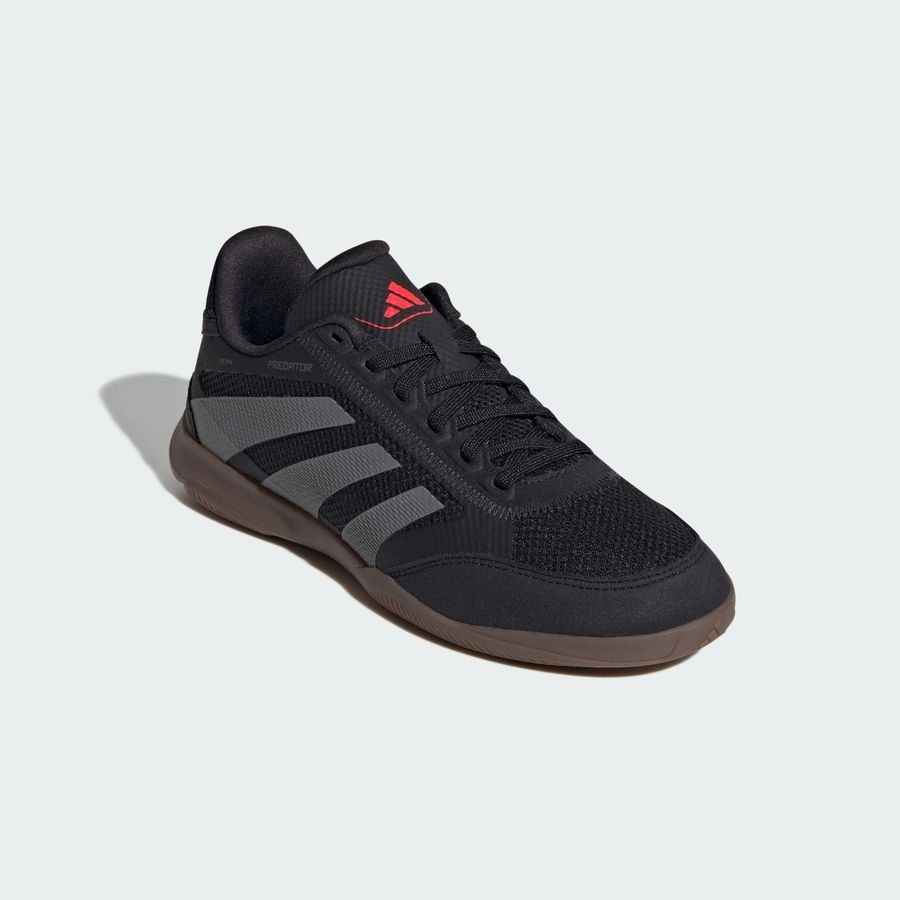 adidas Predator League IN Stealth Victory - Noir/Gris/Lucid Red Enfant
