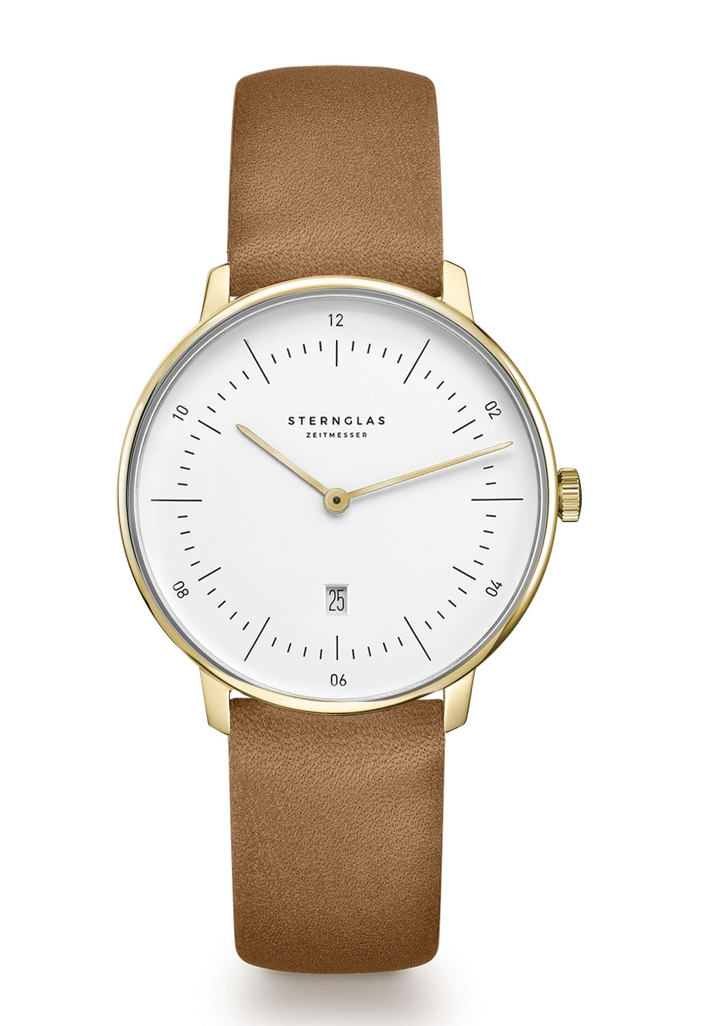 Sternglas Naos XS Quarz Gold Braun S01-ND02-KL07