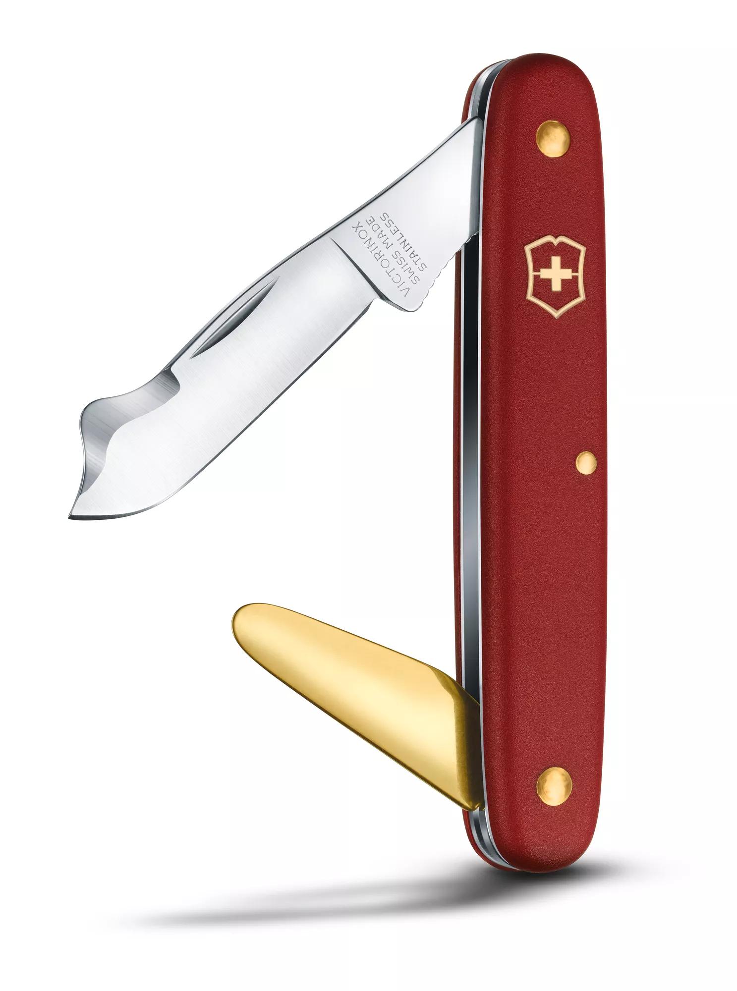 Okuliermesser Kombi 2-rot