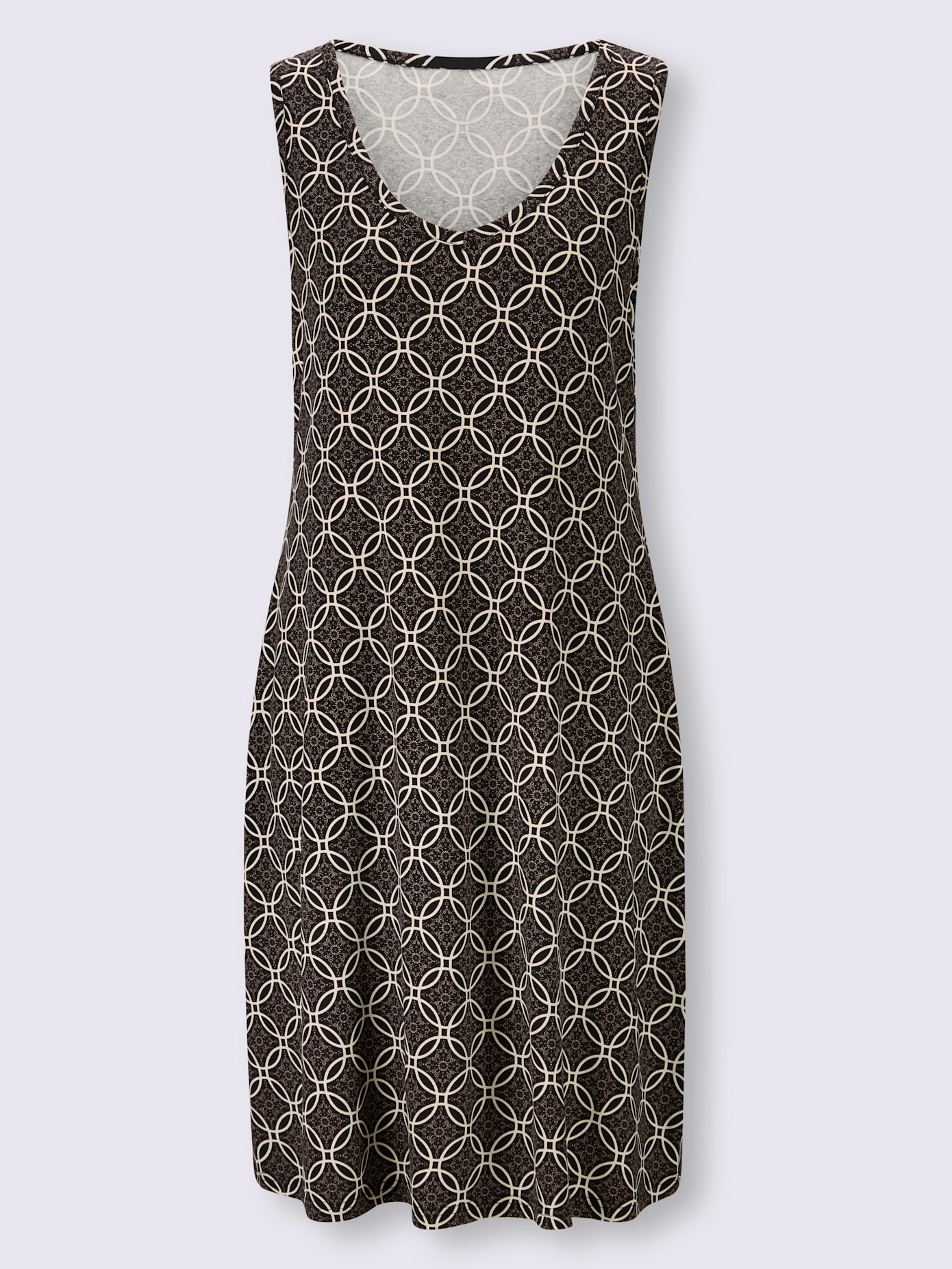 Robe en jersey viscose douce et fluide