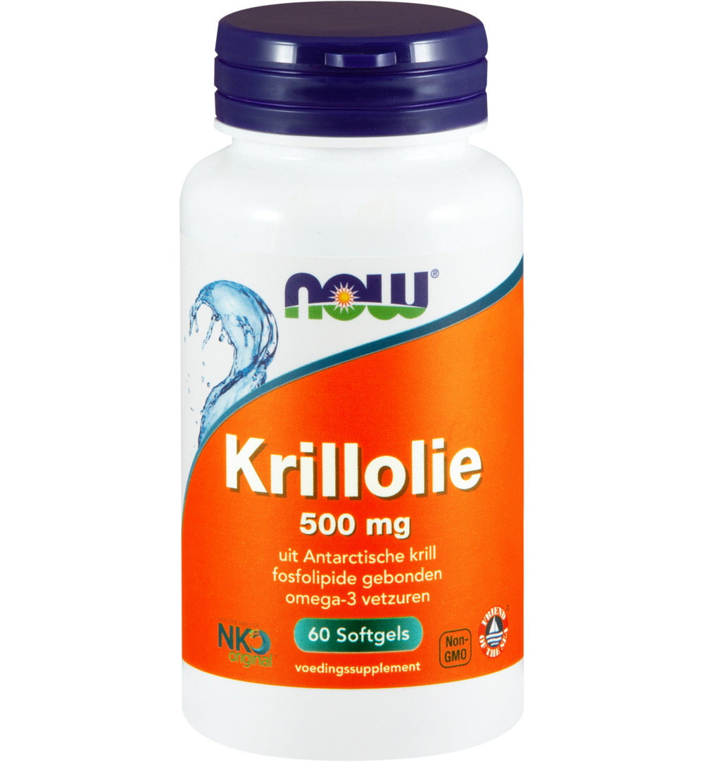Now Krillolie 500 Mg (60 softgels)
