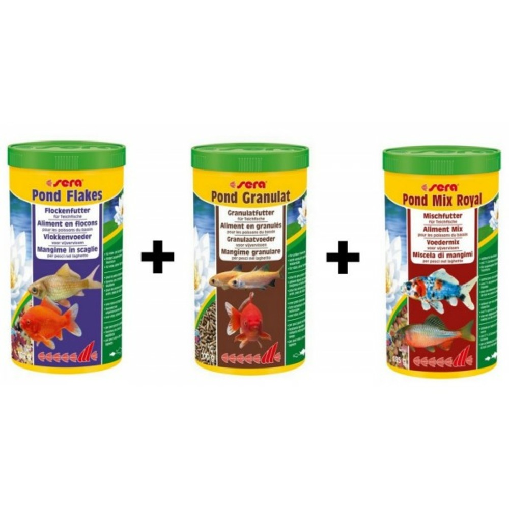 Pack 3l flakes-granulat-mix royal