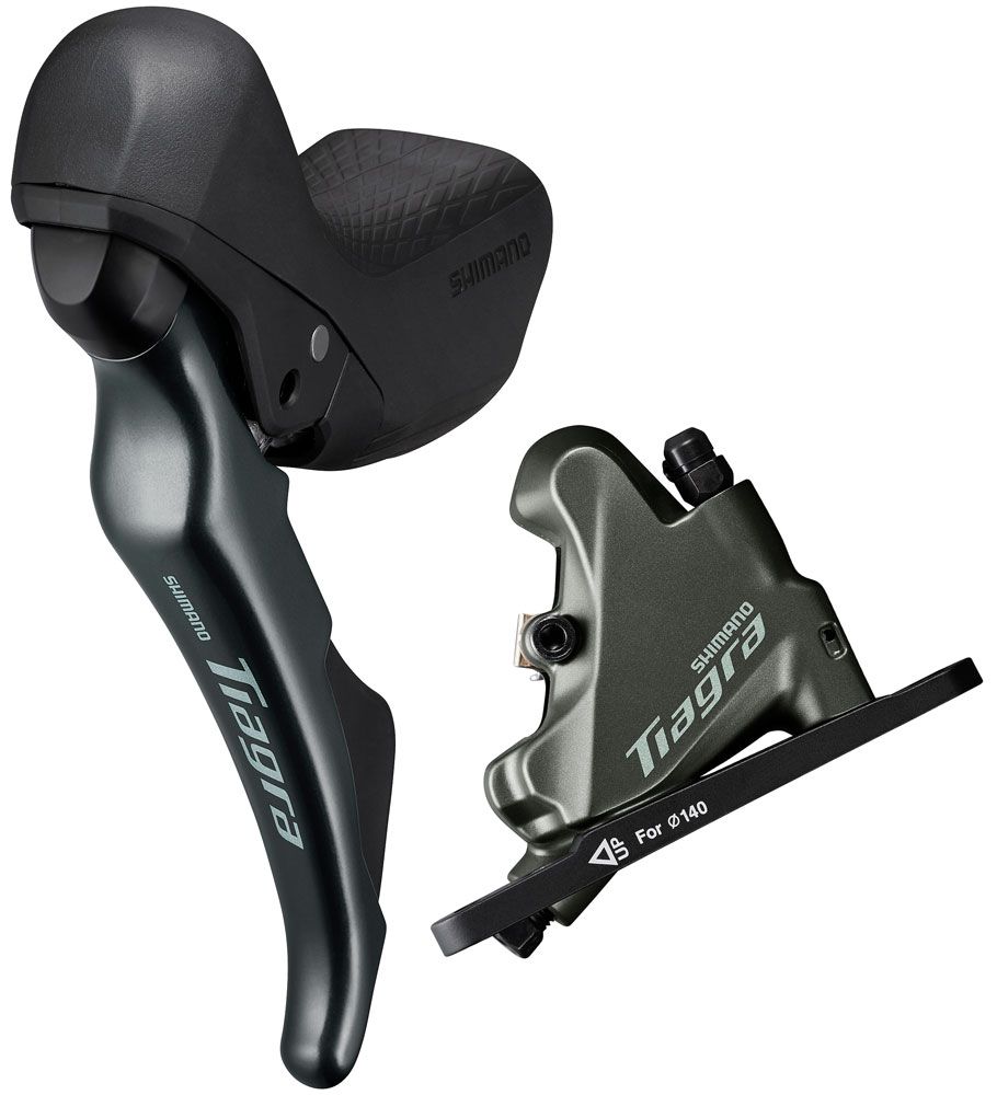 Shimano TIAGRA ST-4720+BR-4770 2-fach Scheibenbremse vorne kaufen | Bike-Discount